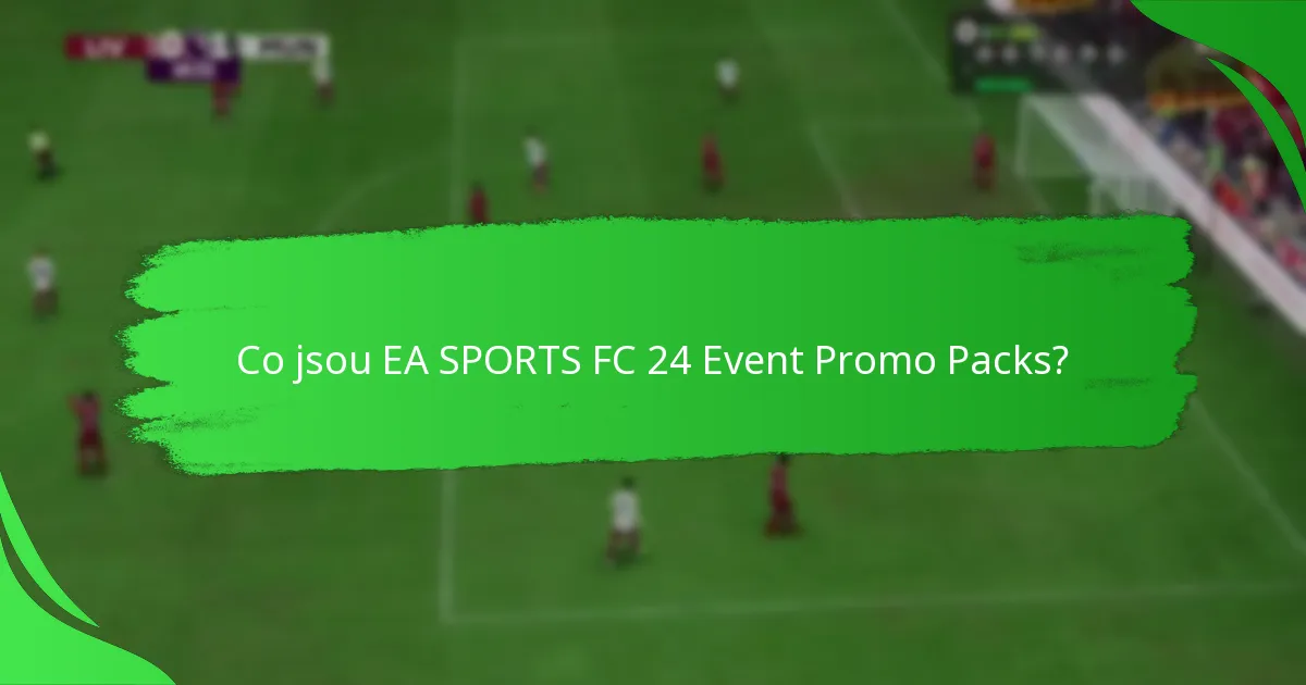 Jaké sezónní události jsou zahrnuty v EA SPORTS FC 24?