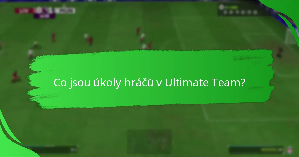 Jak fungují odměny XP v Ultimate Team?